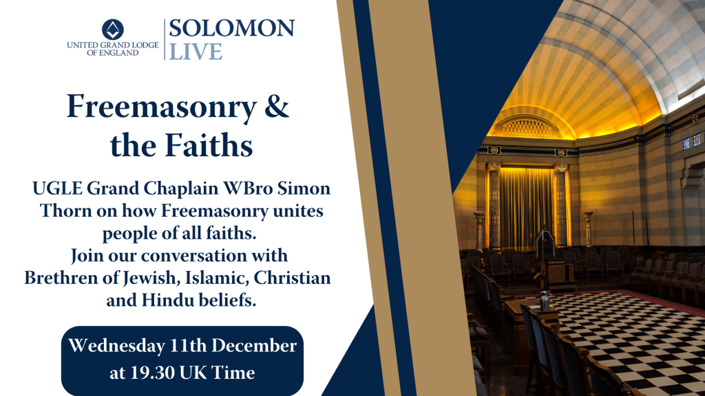 Freemasonry and the Faiths webinar